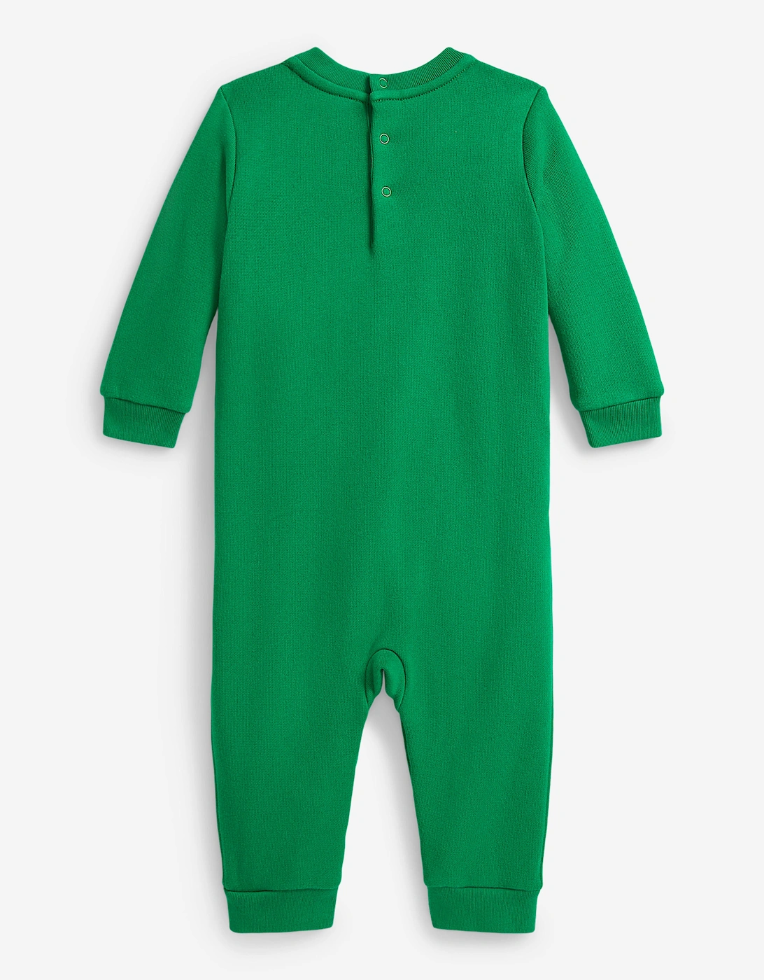 Baby Boys Polo Bear Romper in Green