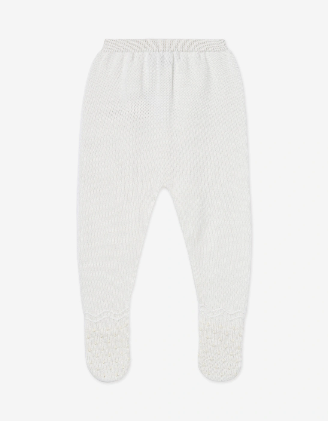 Baby 2 Piece Cotton Knit Set in Ivory