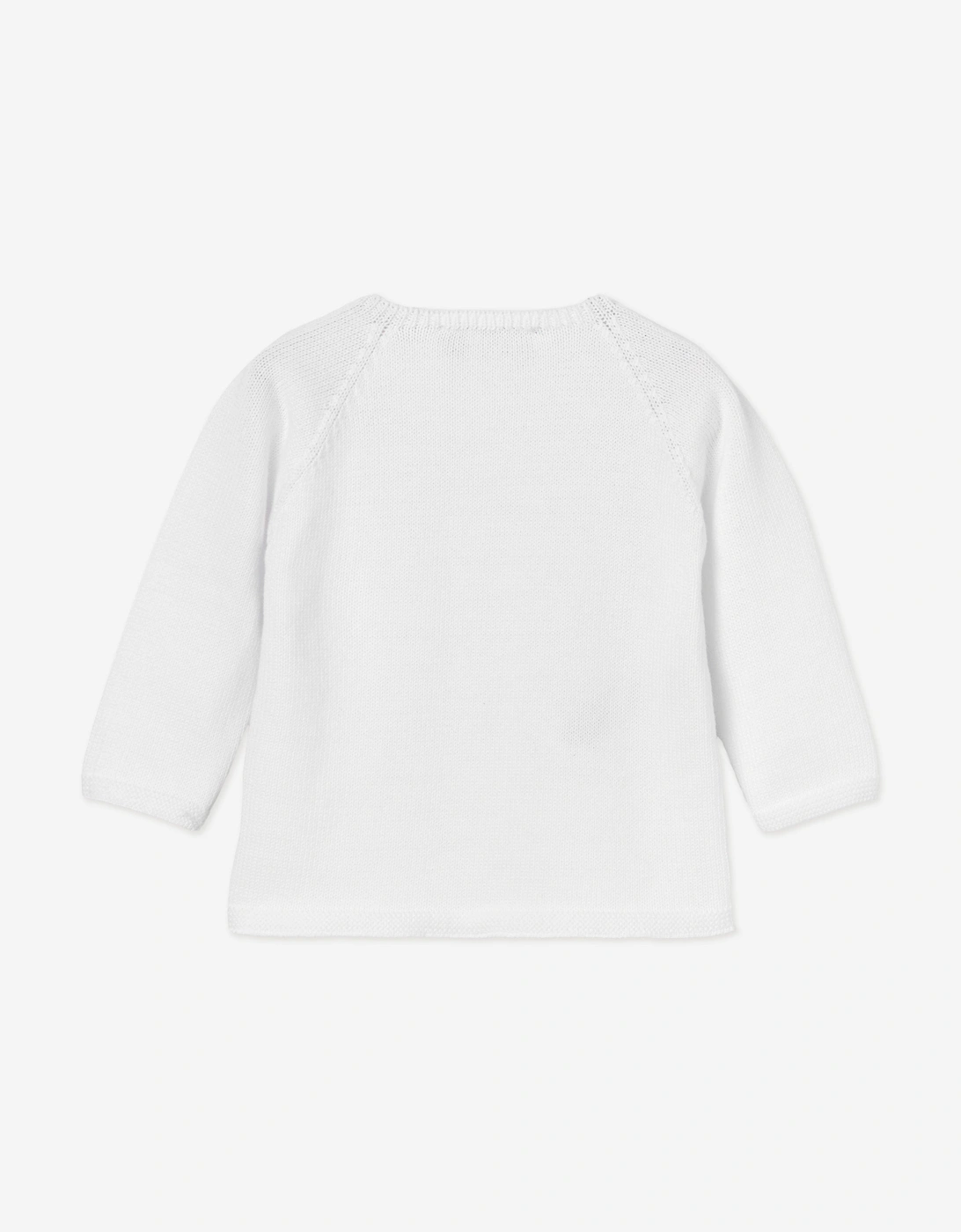 Baby Cotton 3 Piece Set in White