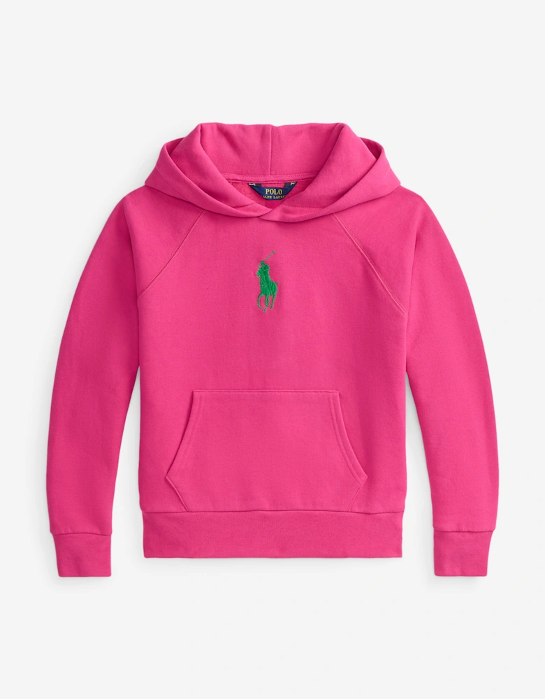 Girls Logo Hoodie in Pink