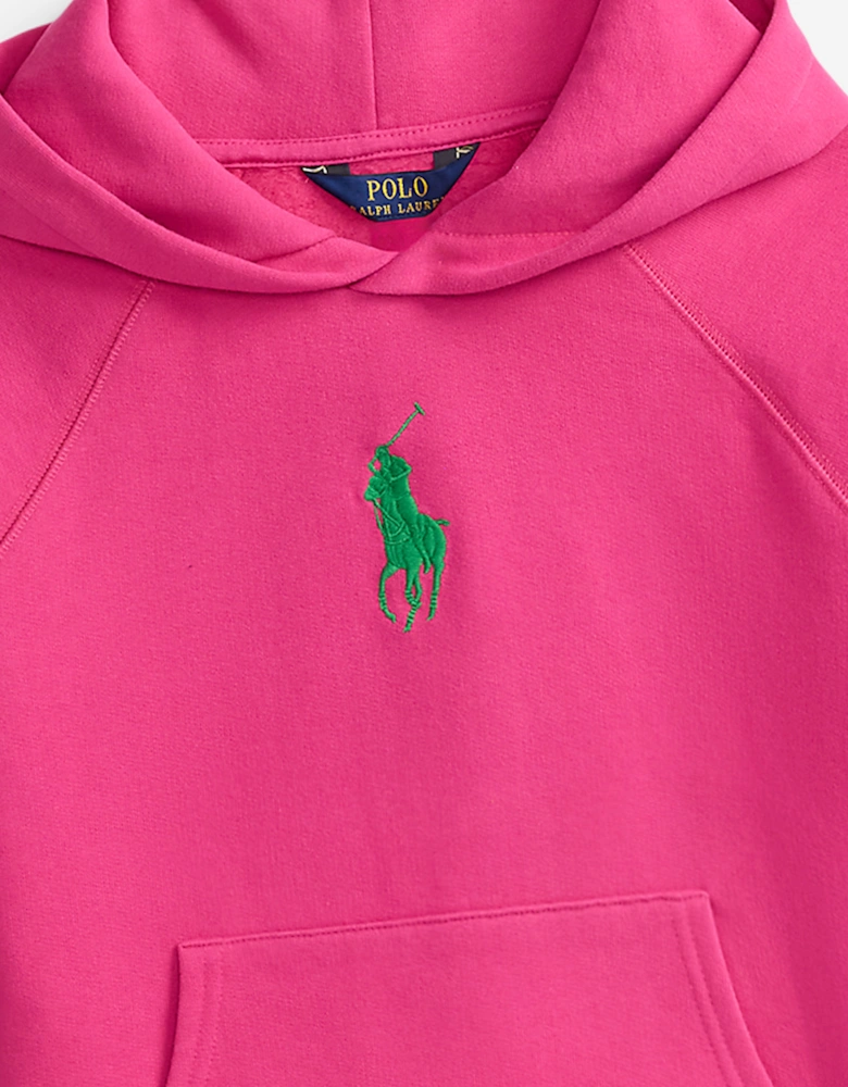 Girls Logo Hoodie in Pink