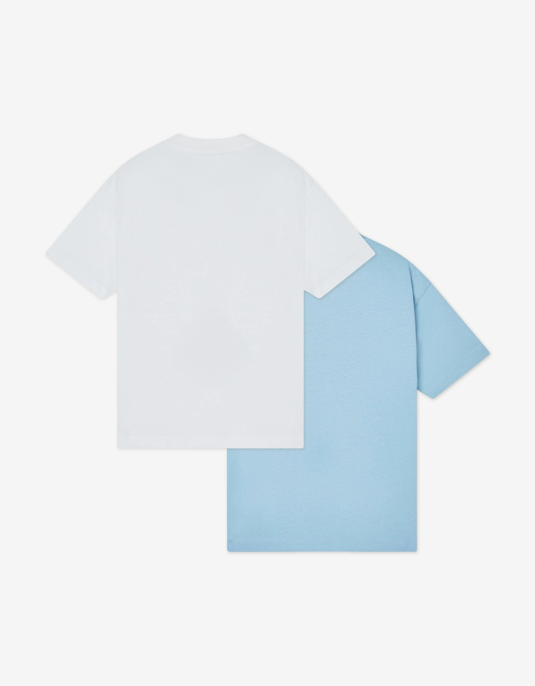 Boys 2 Pack T-Shirt Set in Blue