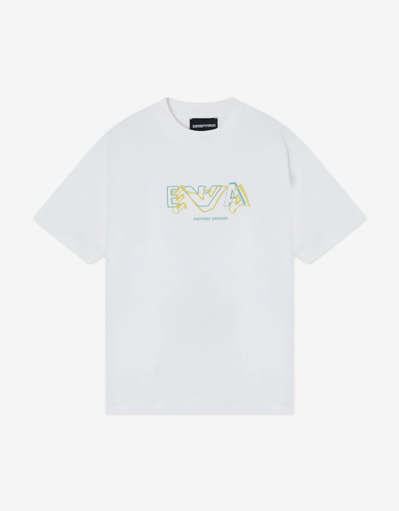 Boys 2 Pack T-Shirt Set in Blue