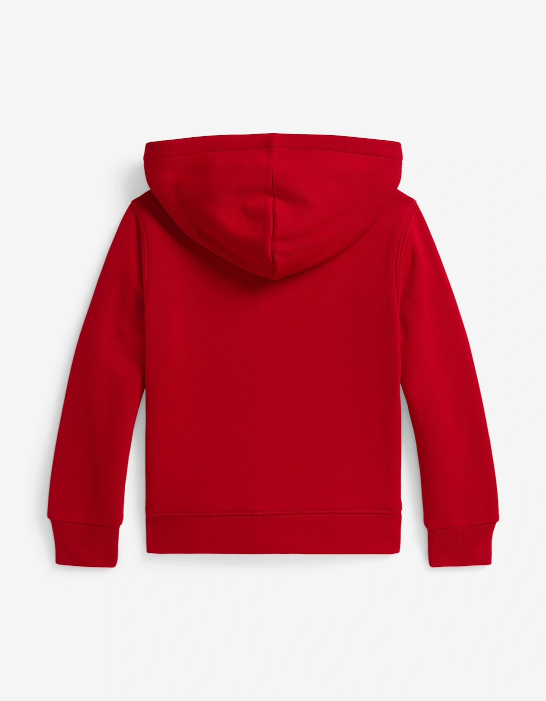Boys Polo Player Zip Up Top in Red