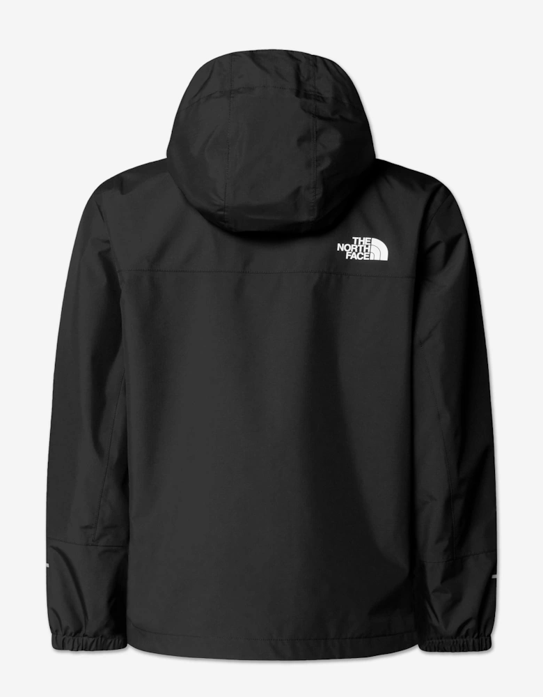 Boys Antora Rain Jacket in Black