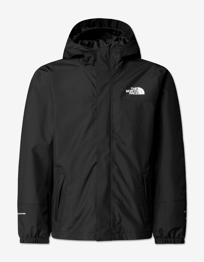 Boys Antora Rain Jacket in Black