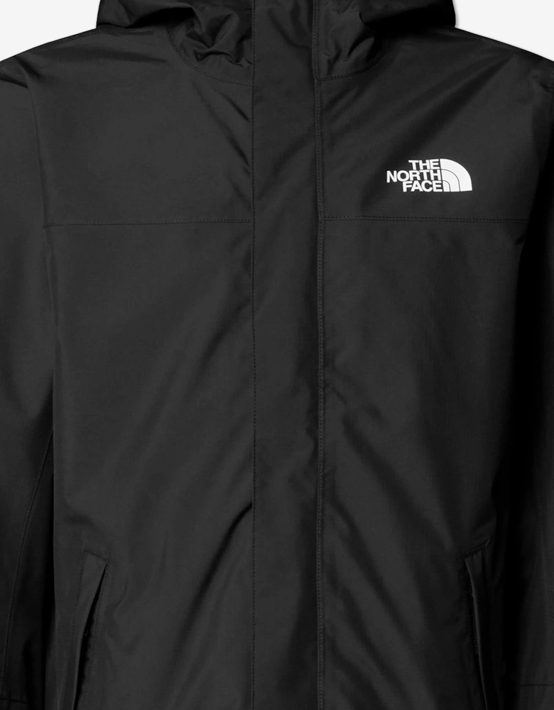 Boys Antora Rain Jacket in Black