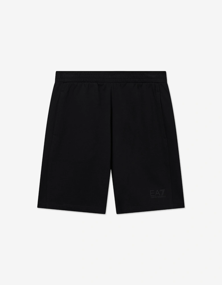 Emporio Armani Boys Train Visibility Short Set in White