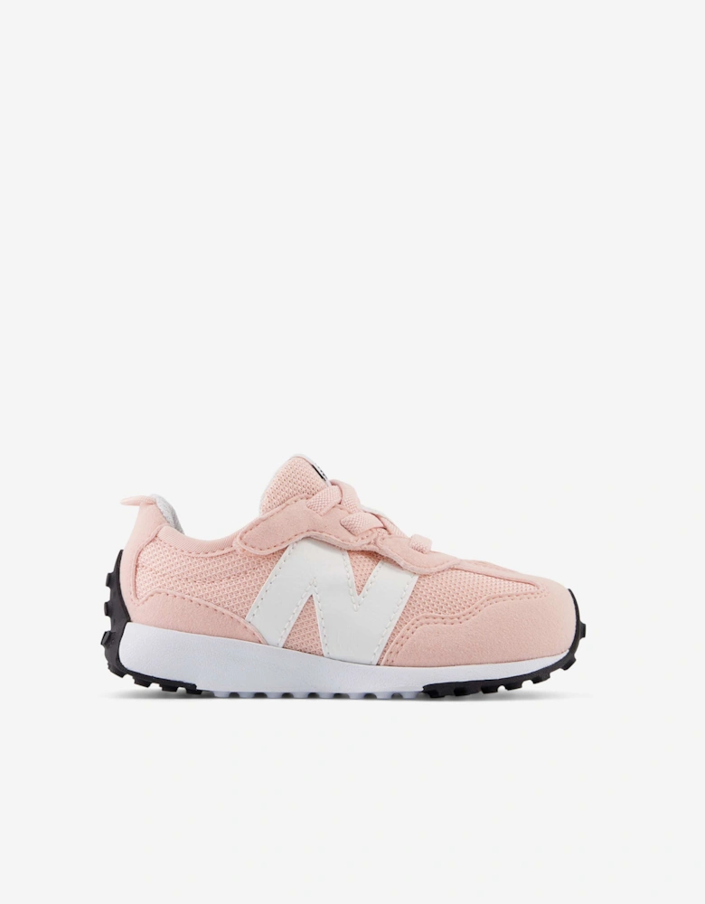 Girls 327 Velcro Trainers in Pink