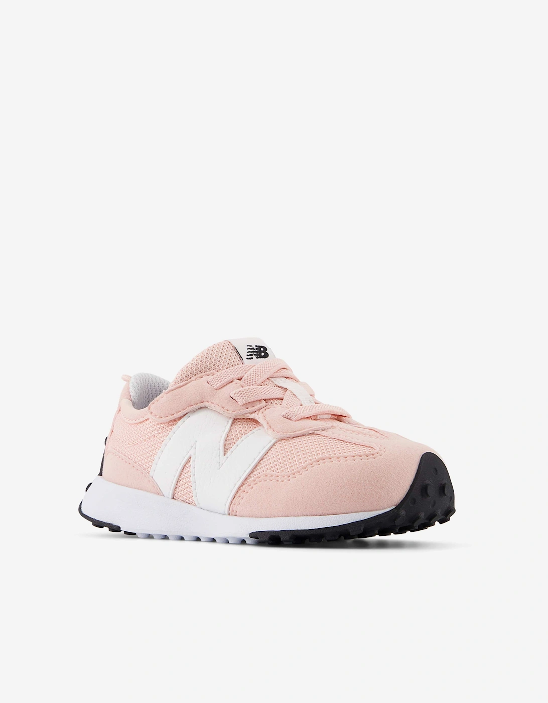 Girls 327 Velcro Trainers in Pink