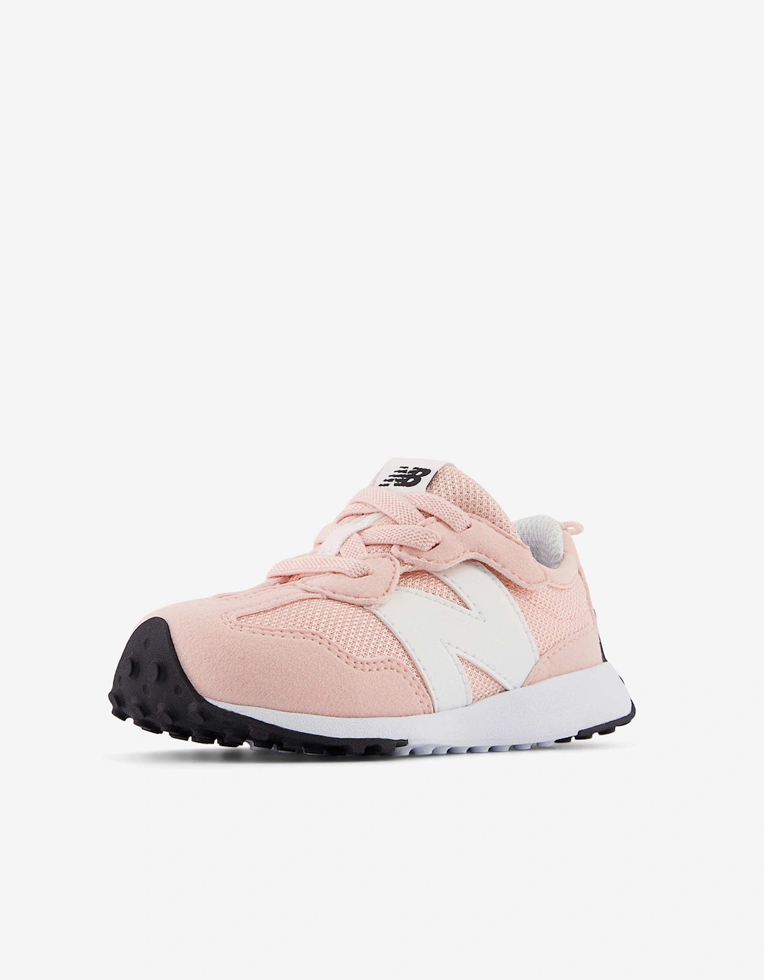 Girls 327 Velcro Trainers in Pink