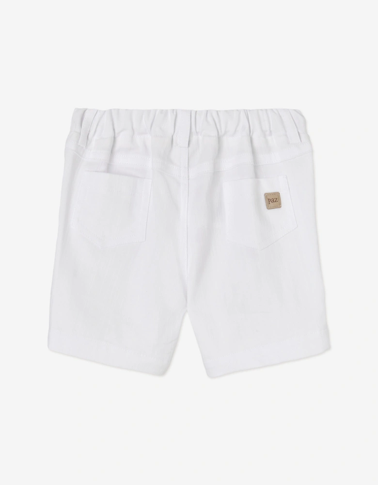 Baby Boys Cotton Short Set in Yellow