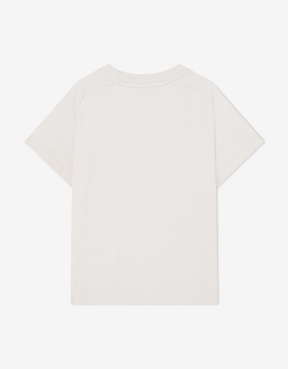 Boys Logo T-Shirt in Beige