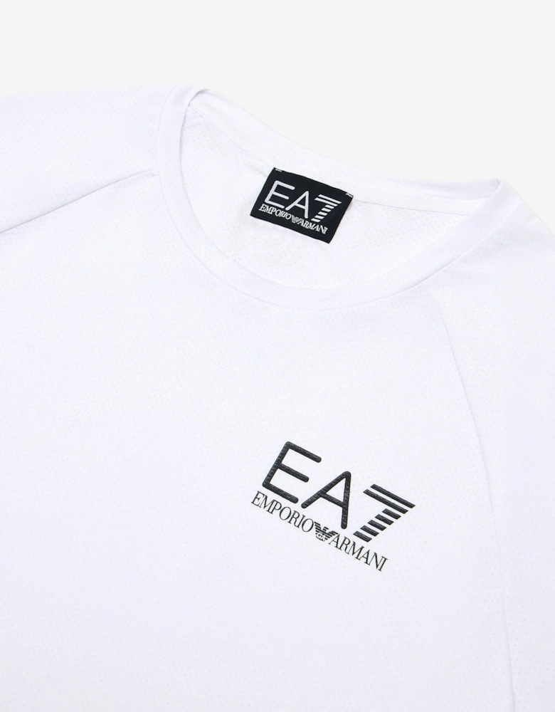 Emporio Armani Boys Tennis Pro T-Shirt in White