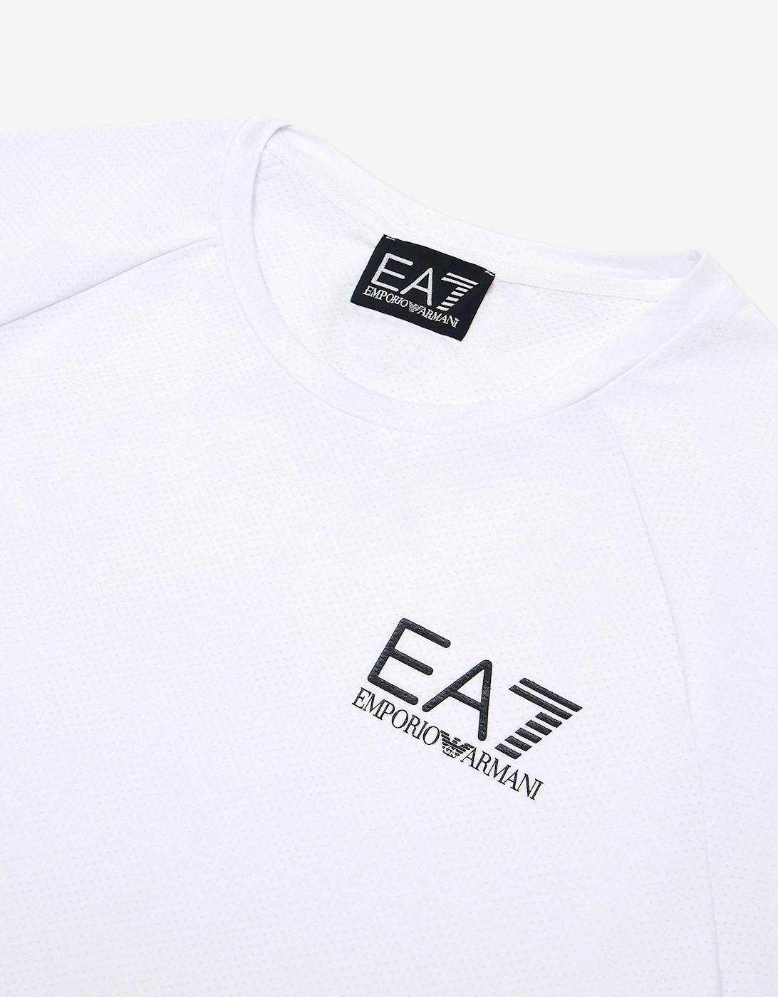 Emporio Armani Boys Tennis Pro T-Shirt in White