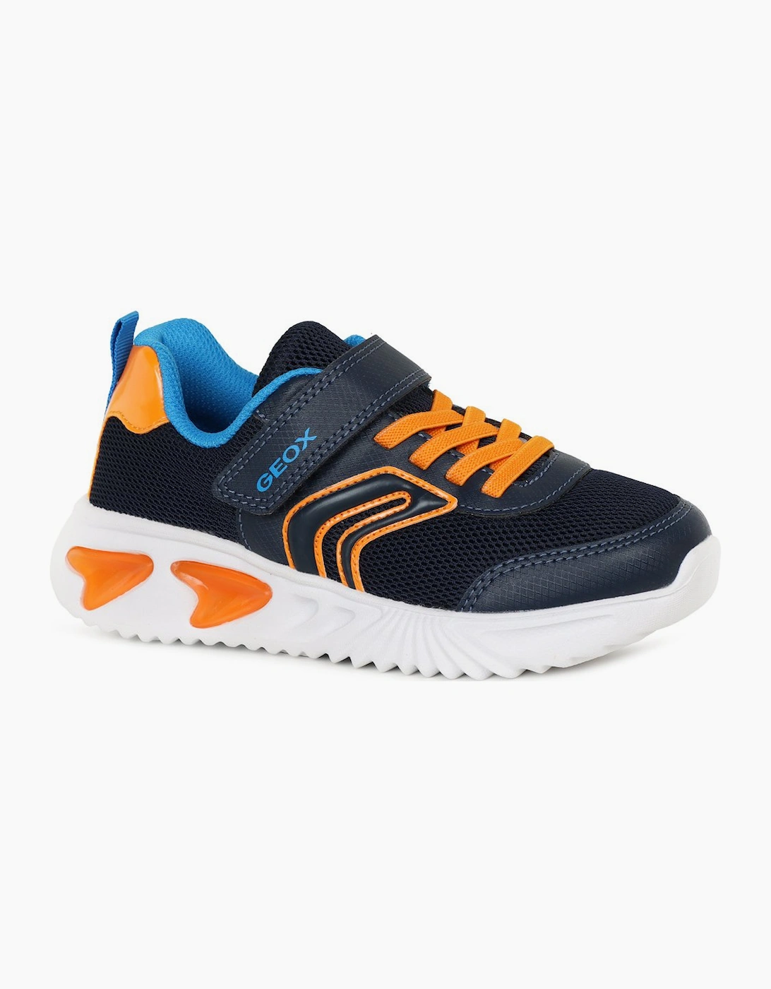 Geox Girls Navy 'S Junior Assisiter Trainers  11.5/F (Standard) Size 11.5 Kids