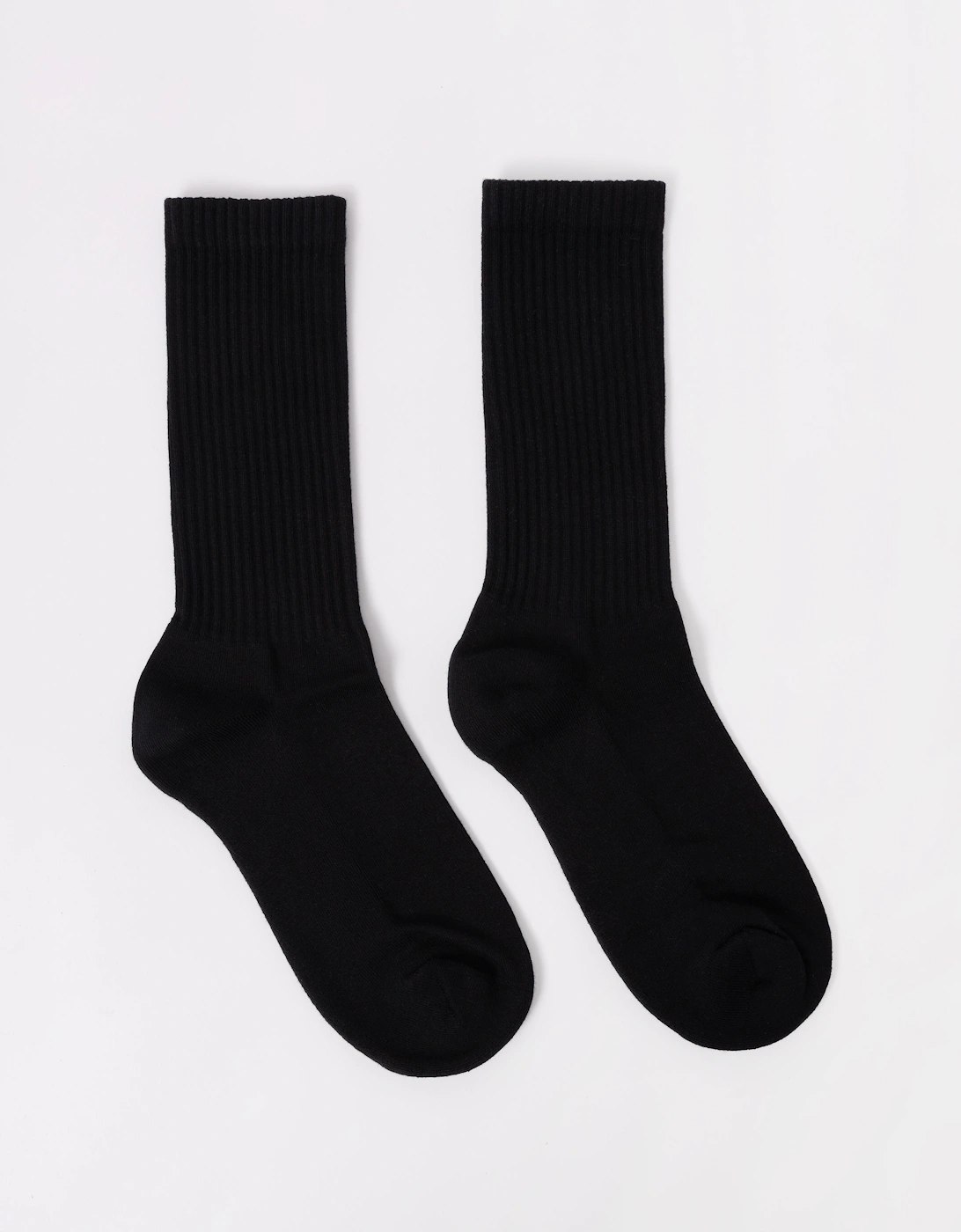 Mens Organic Active Socks - Deep Black, 4 of 3