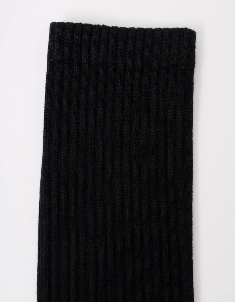 Mens Organic Active Socks - Deep Black