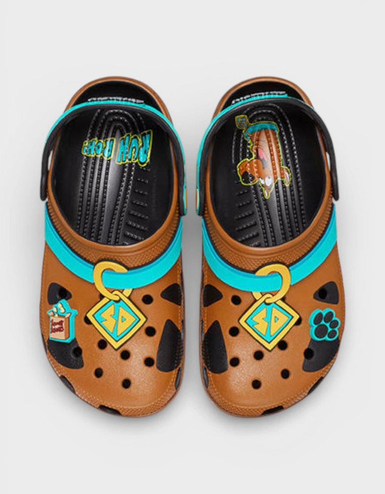 Classic Clog Scooby-Doo Brown