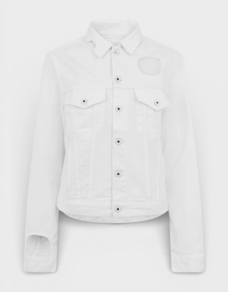 Meteor Hole Jacket White