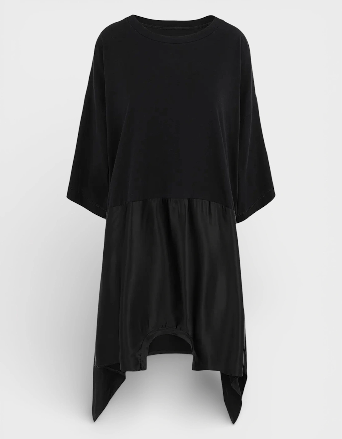MM6 Upside Down Oversize T-Shirt Fit Dress Black, 2 of 1