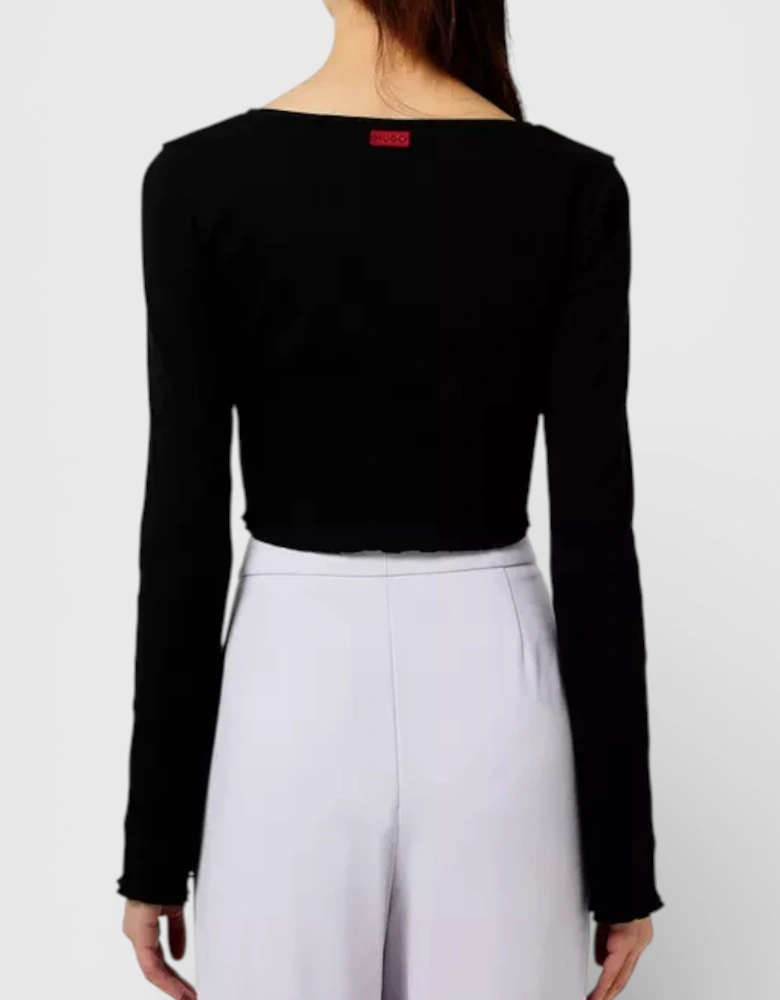 Hugo Dortensie Cardigan Black