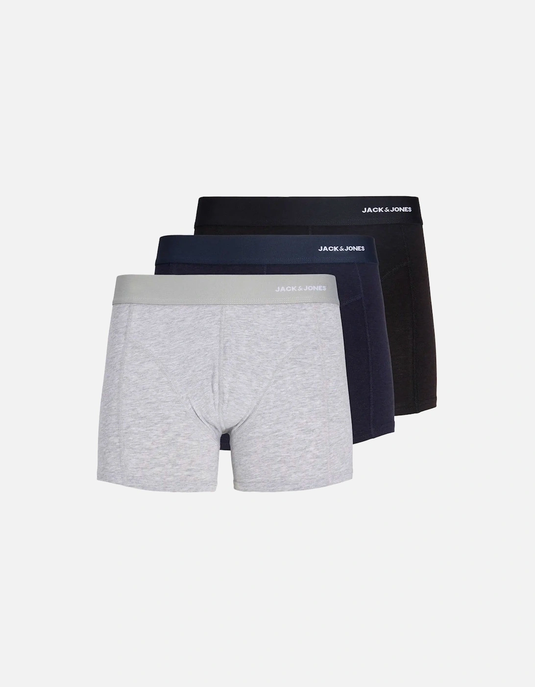 JAC Gabriel Bamboo Trunks 3 pk BLACK/NAVY/GREY, 5 of 4