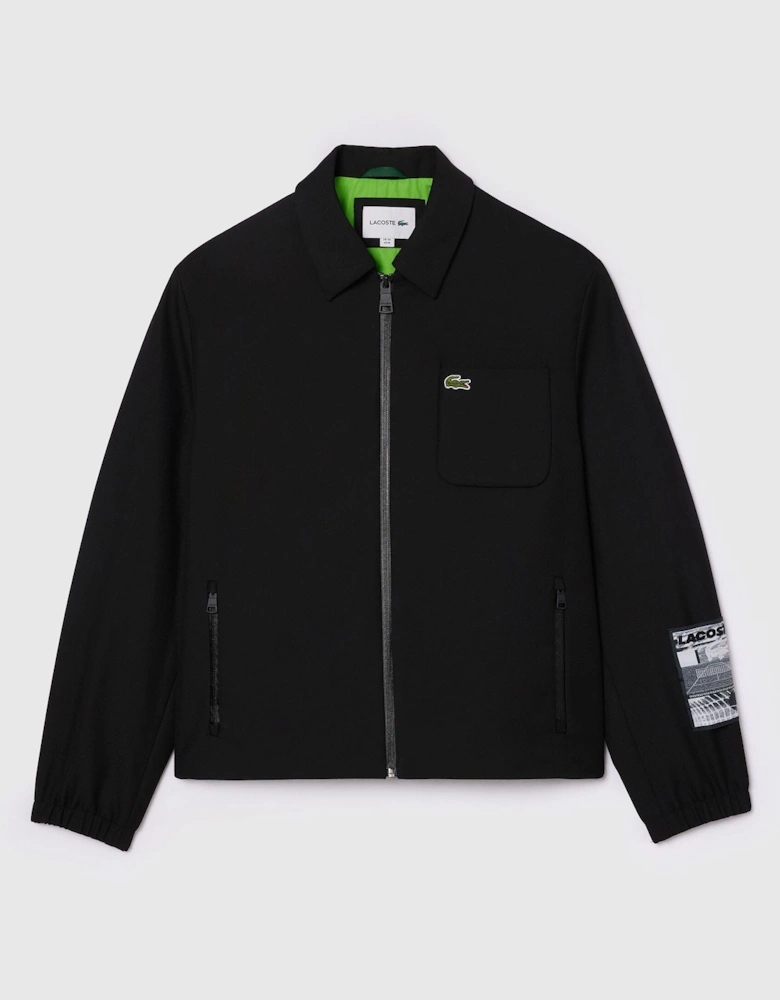 Contrast Lined Track Jacket