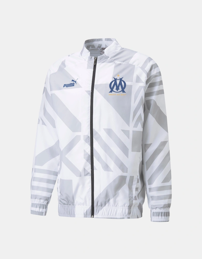 Olympique De Marseille FC Prematch Jacket
