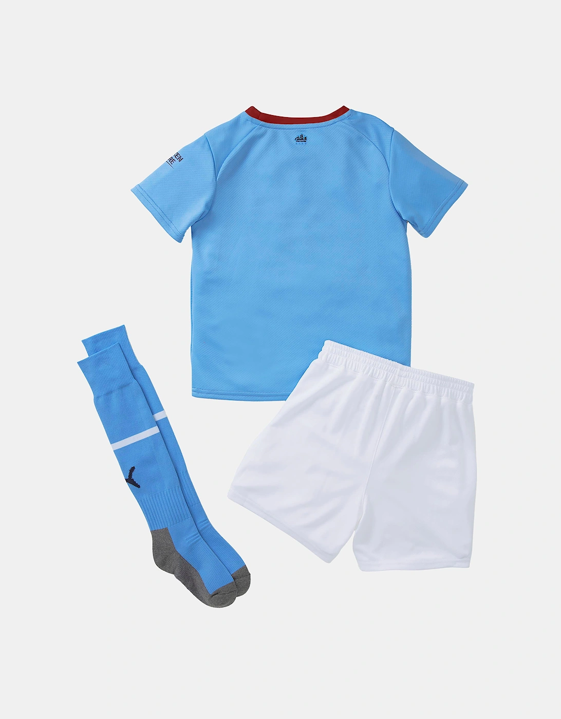 Junior Manchester City Fc Home Mini Kit