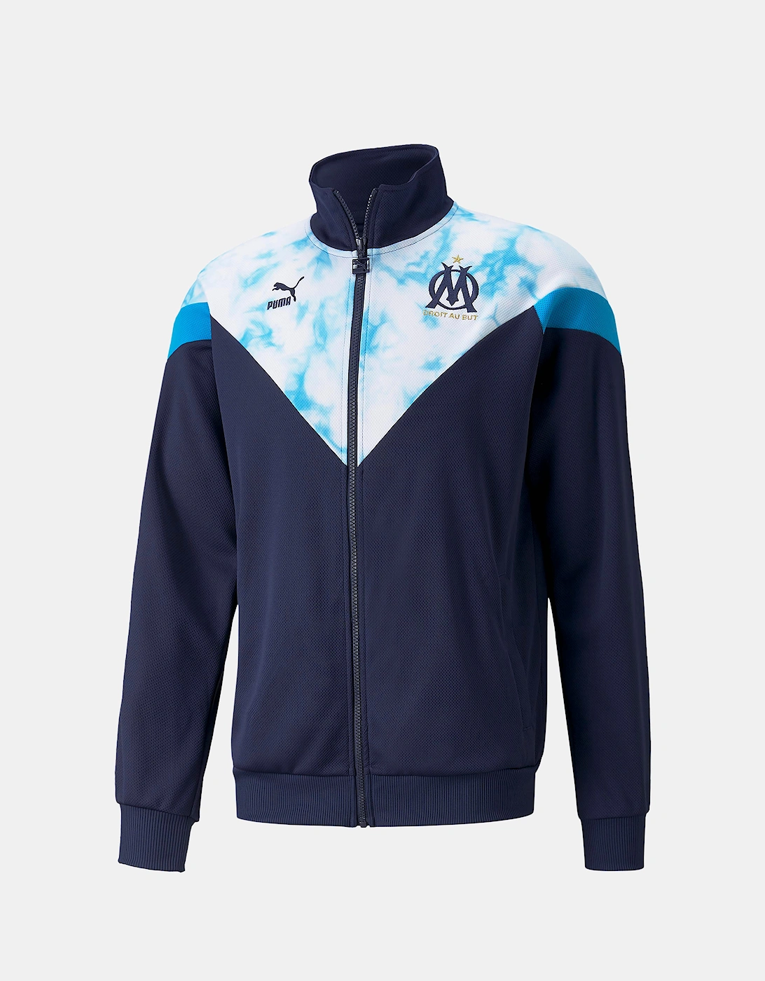 Olympique De Marsille Fc Mesh Track Jacket, 3 of 2