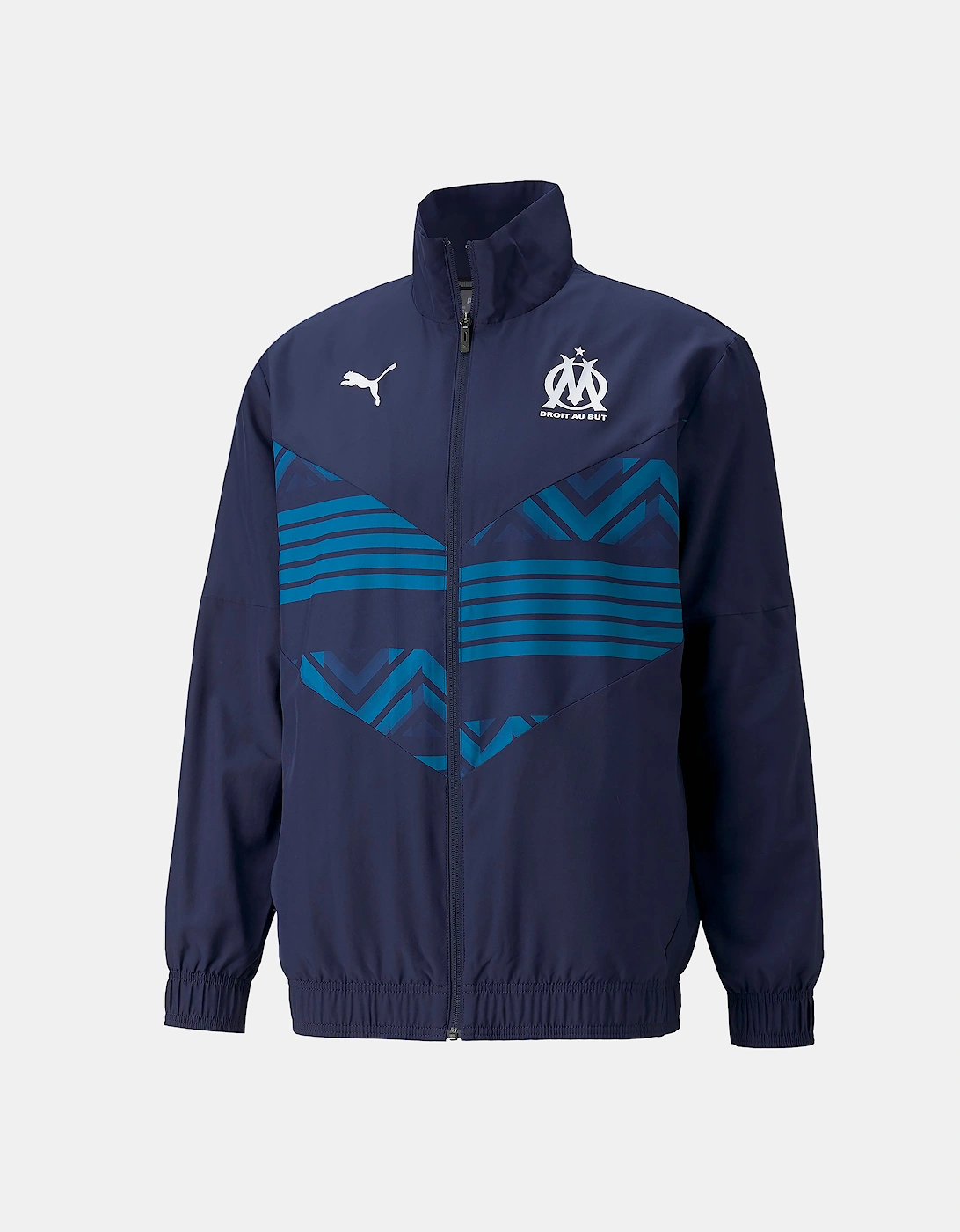 Olympique De Marsille Fc Prematch Jacket, 3 of 2