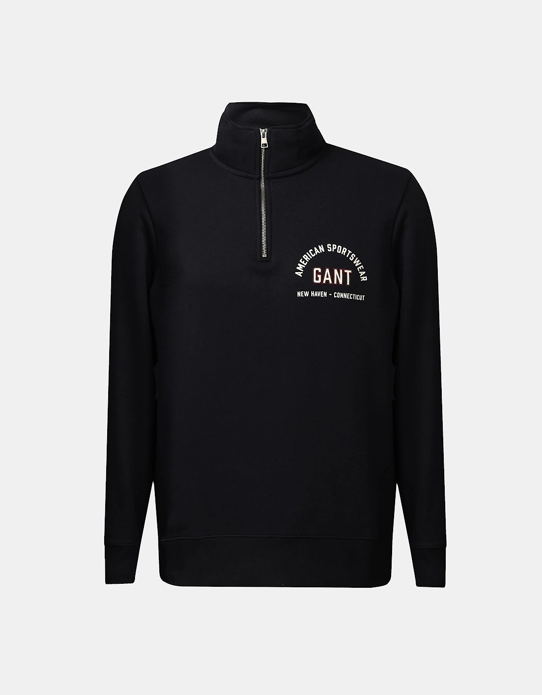 Printed Graphic Half Zip Fleece, 3 of 2