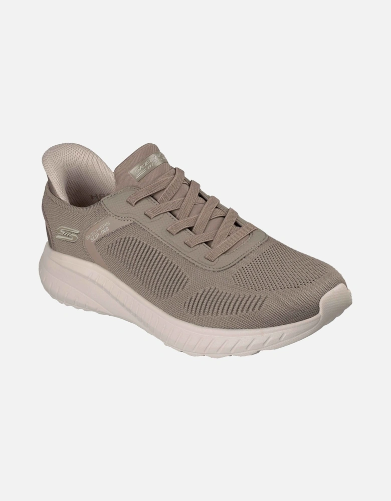 BOBS Sport Squad Chaos Solid Step Textile Men's Dark Taupe Standard Trainers