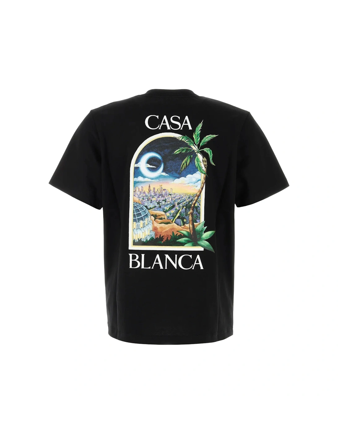 La Night Printed T-Shirt Black T-Shirt