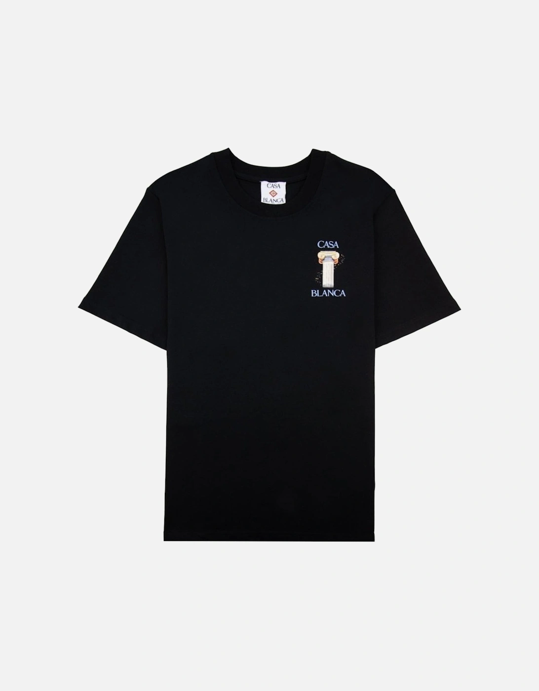 La Colonne Printed T-Shirt Black T-Shirt, 5 of 4