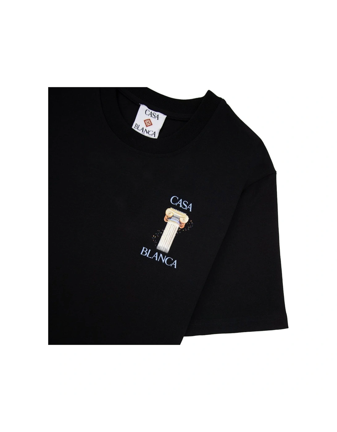 La Colonne Printed T-Shirt Black T-Shirt