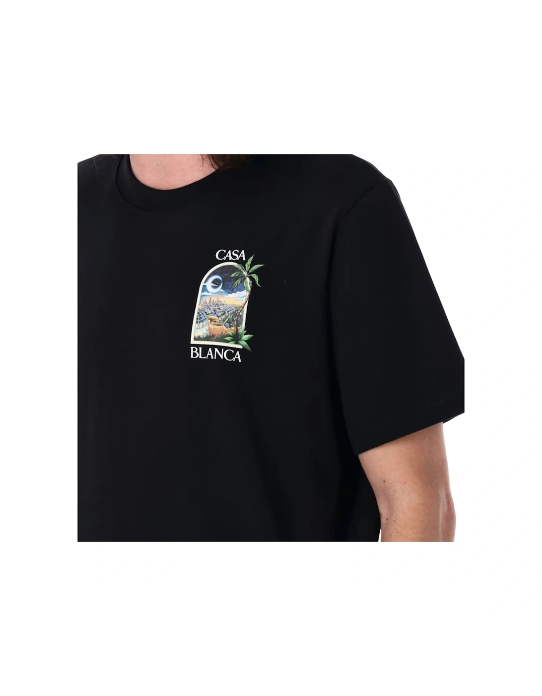 La Night Printed T-Shirt Black T-Shirt