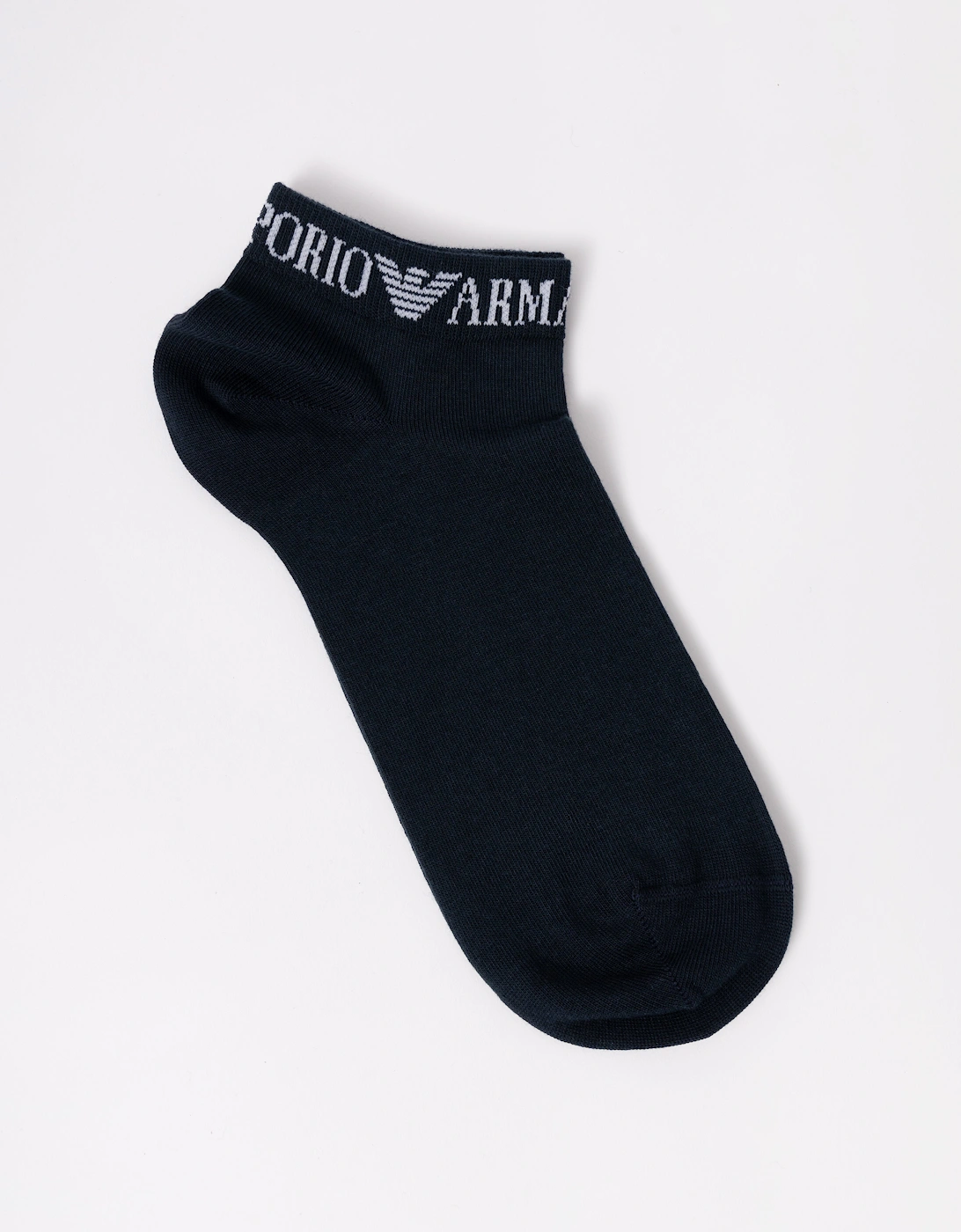 3-Pack Mens Trainer Socks - Armani Blue
