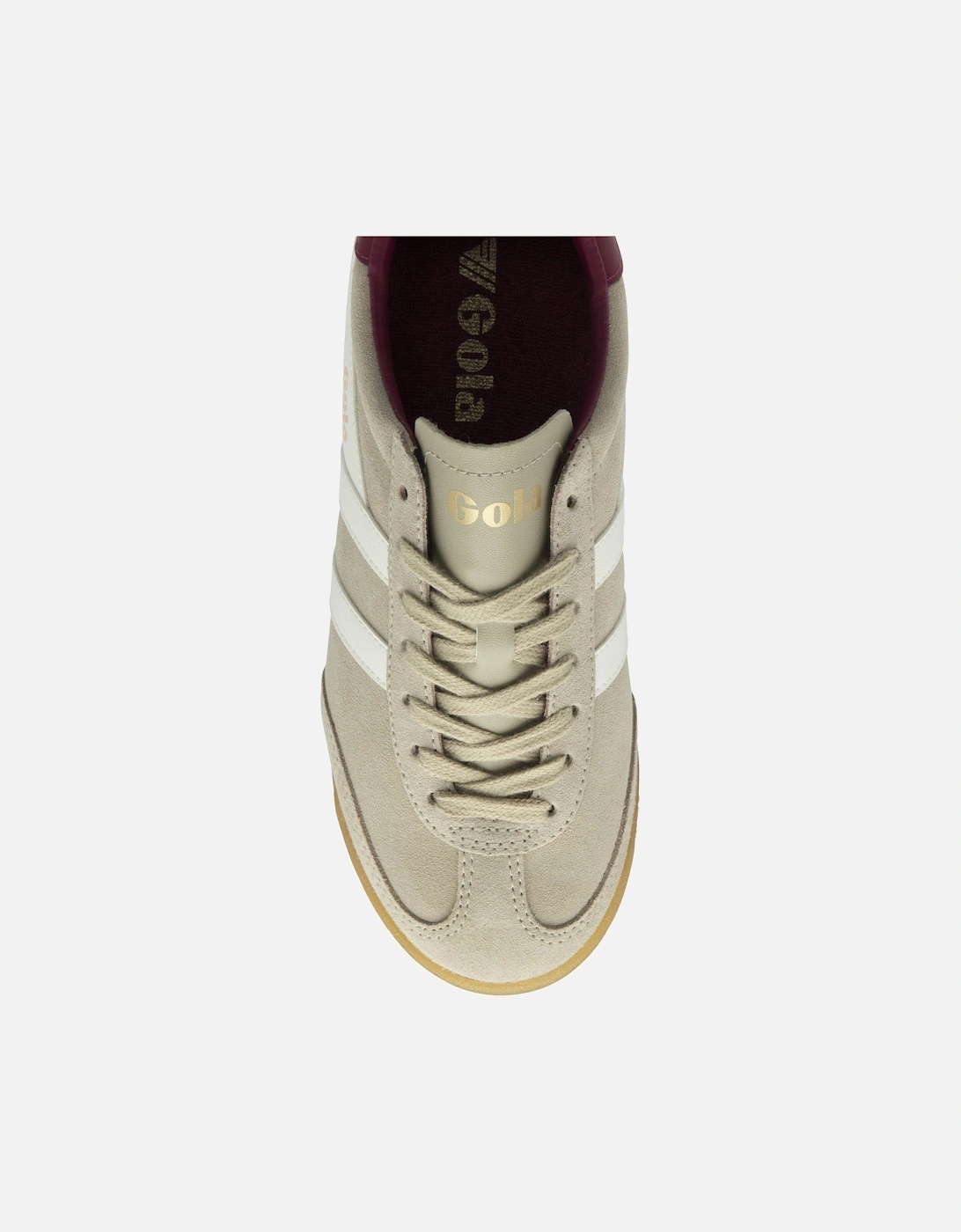 Womens Torpedo Trainer-Bone/Off White/Cerise