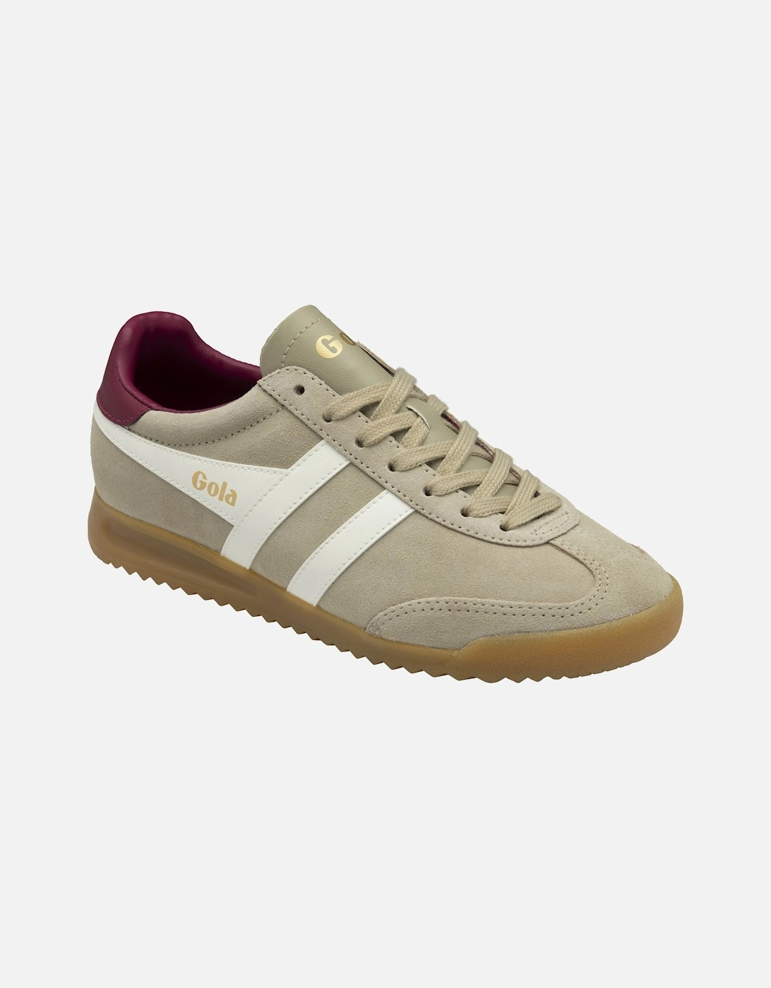 Womens Torpedo Trainer-Bone/Off White/Cerise
