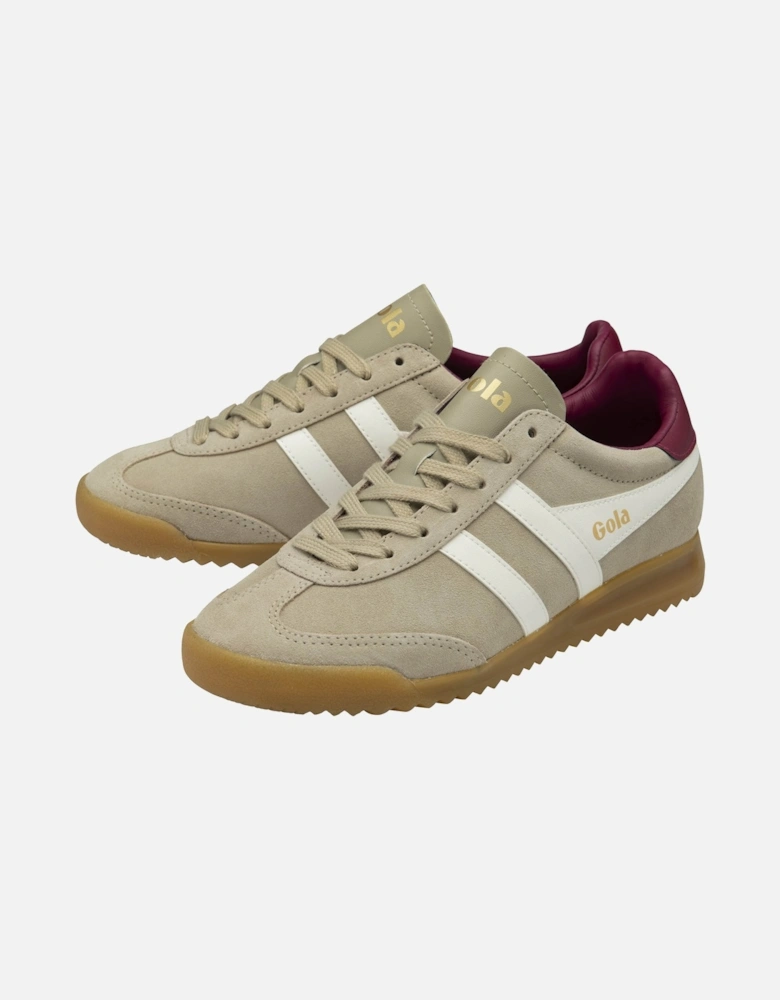 Womens Torpedo Trainer-Bone/Off White/Cerise