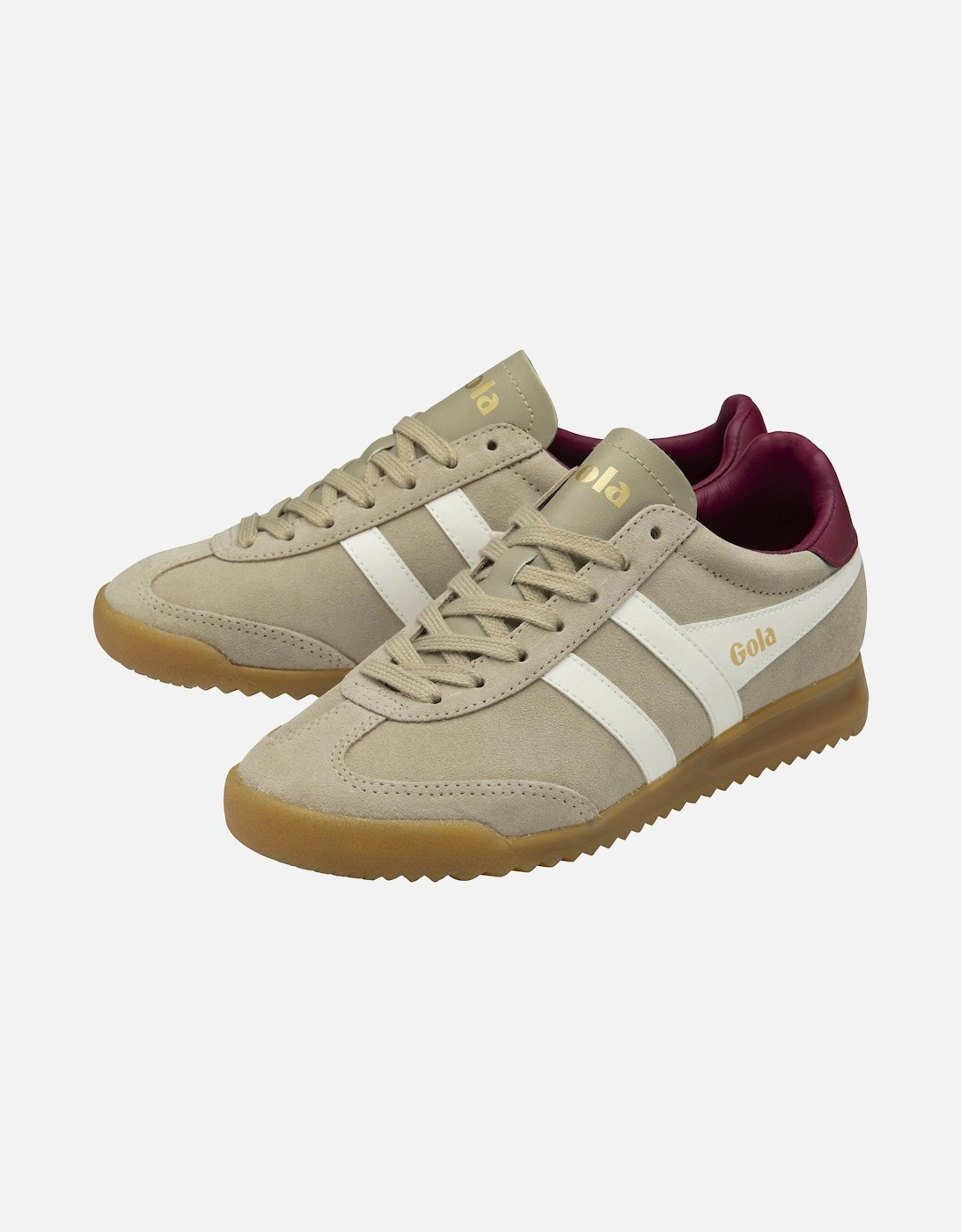 Womens Torpedo Trainer-Bone/Off White/Cerise