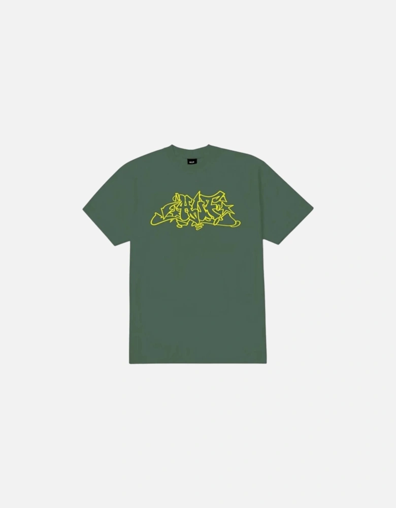Forest Green Outlines T-Shirt