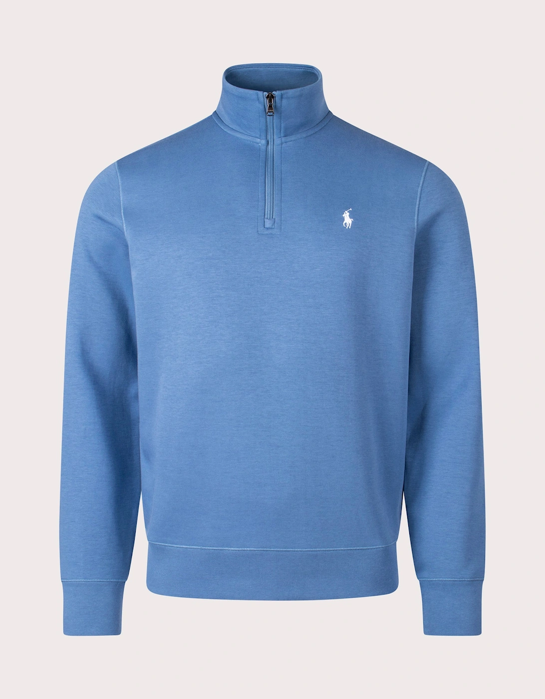 Double-Knit Quarter Zip Jumper, 4 of 3