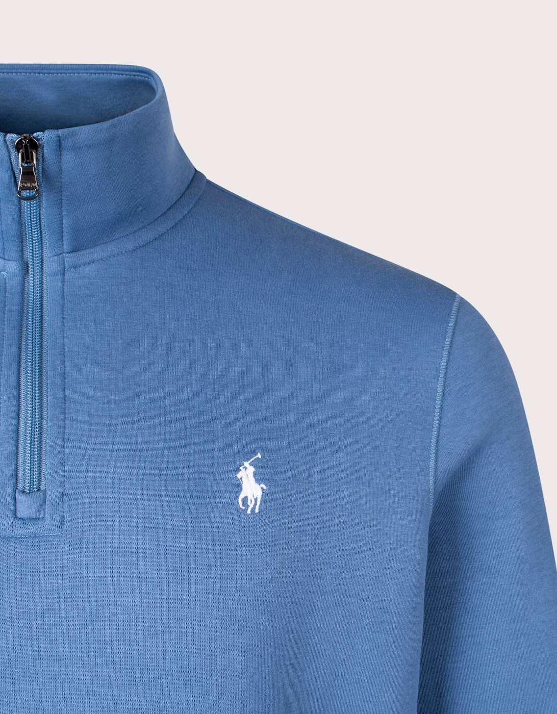 Double-Knit Quarter Zip Jumper