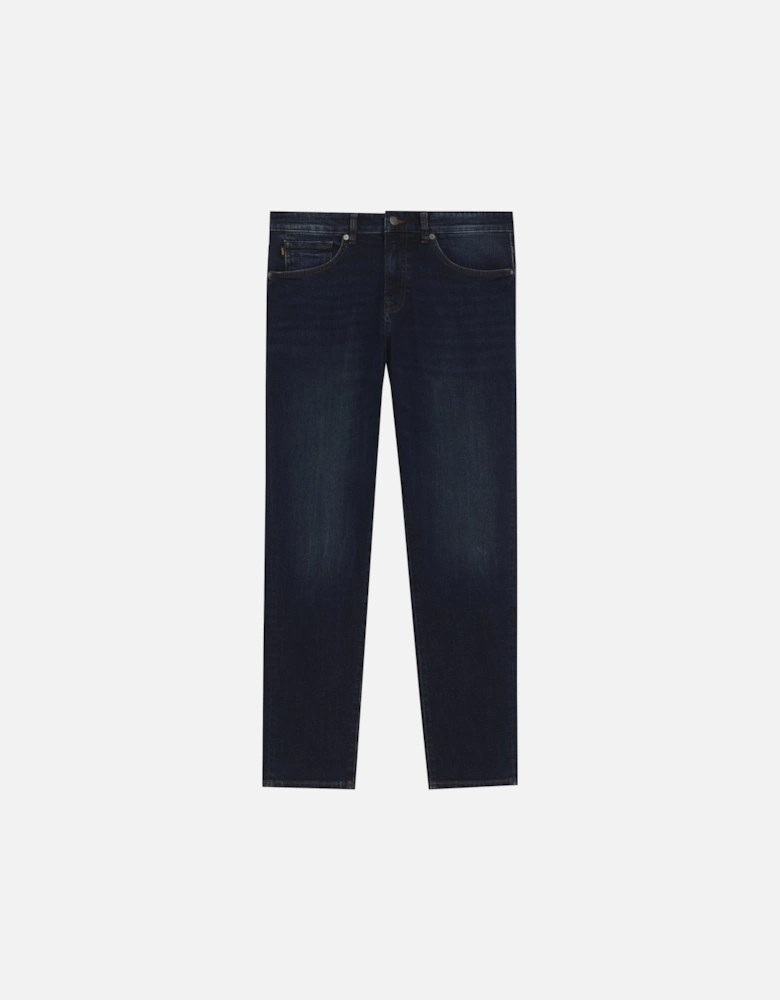 Men's Dark Blue Onyx Slim Tapered Fit Denim Jeans