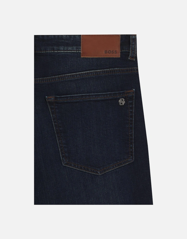 Men's Dark Blue Onyx Slim Tapered Fit Denim Jeans