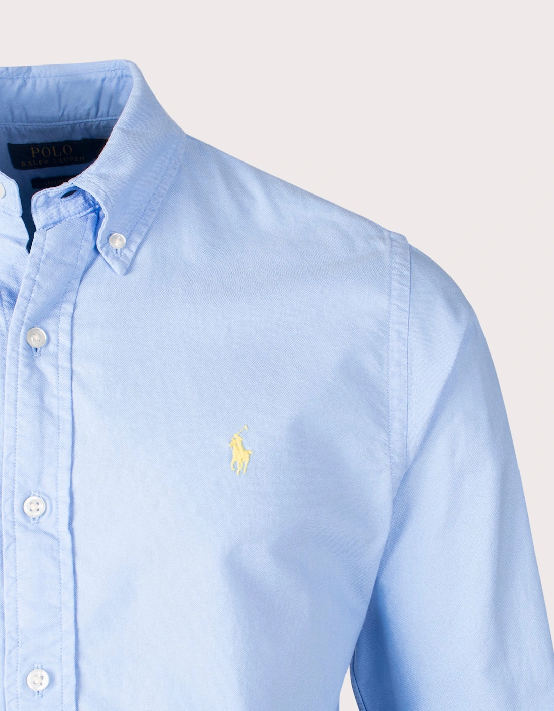 Custom Fit Garment-Dyed Oxford Shirt