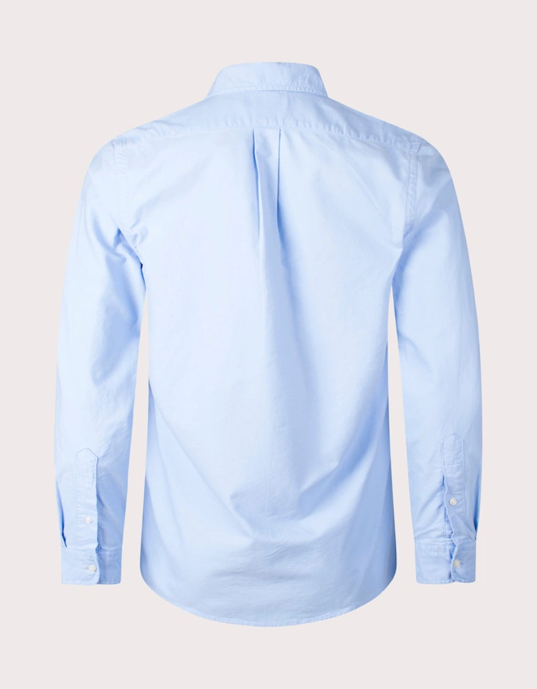 Custom Fit Garment-Dyed Oxford Shirt